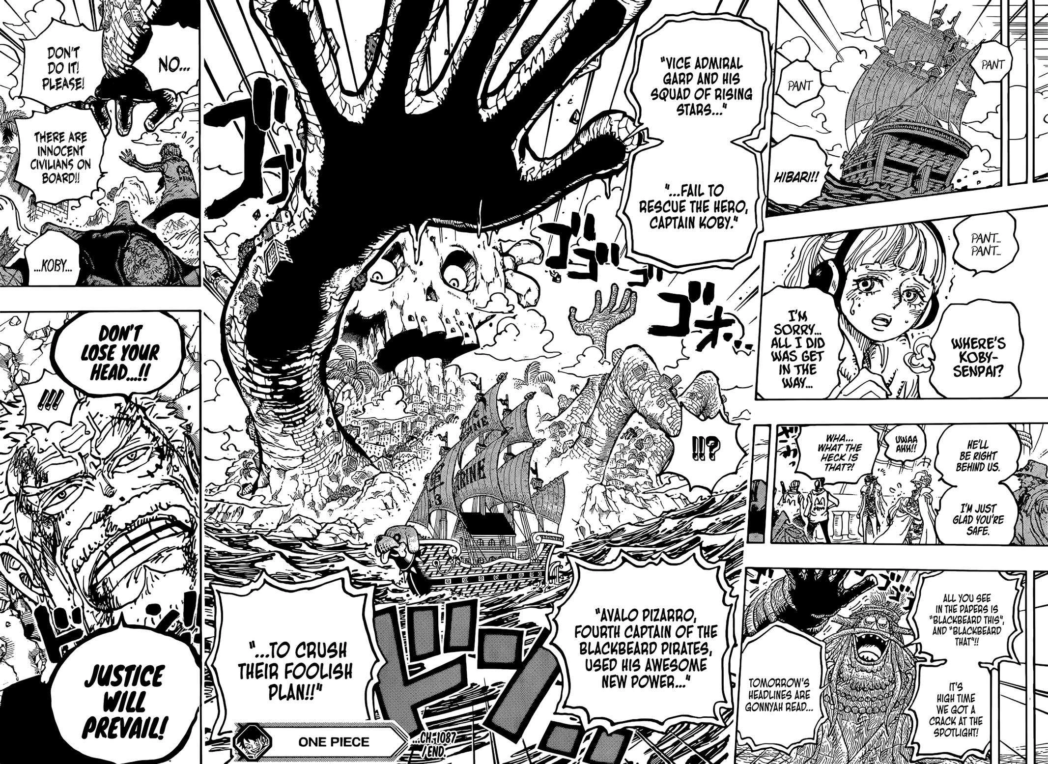 One Piece Chapter 1087 14